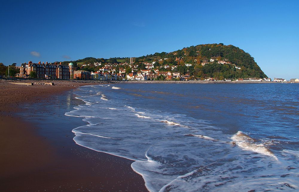 Minehead beach