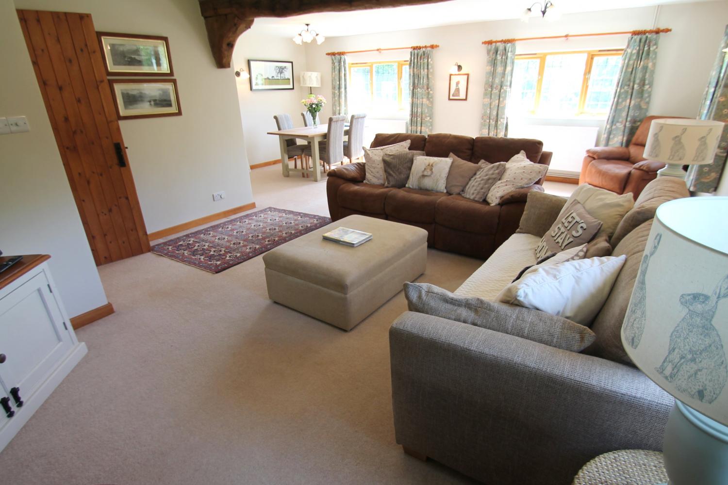 Middle Stolford large family sitting room