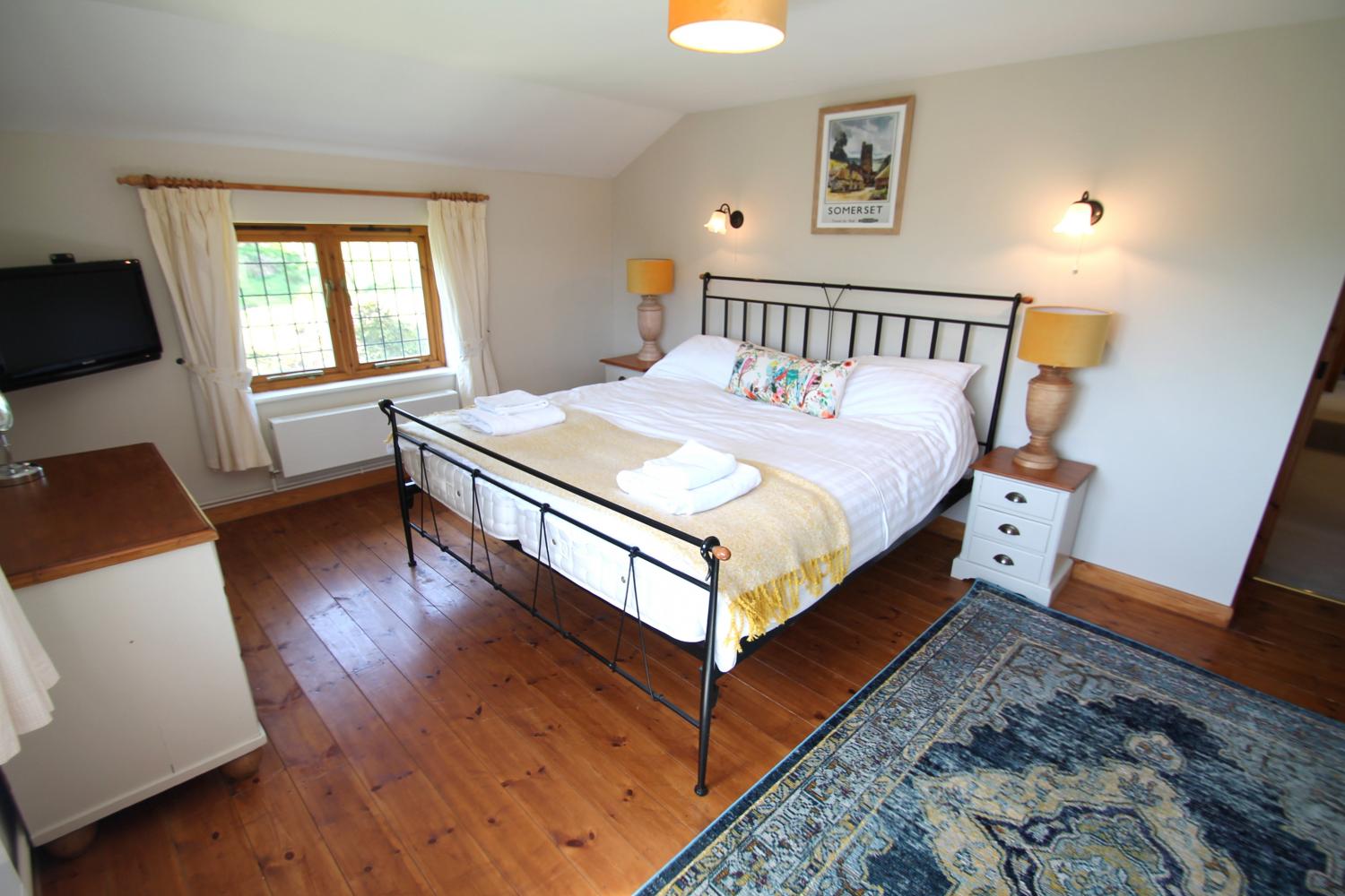 Middle Stoldford Cottage Master Bedroom