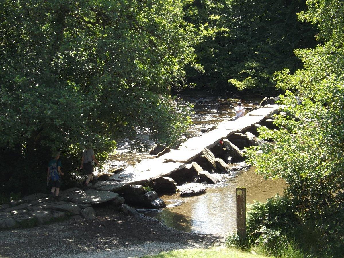 Walk or drive 3 miles to Tarr Steps, refreshment available at Tarr Farm Inn.