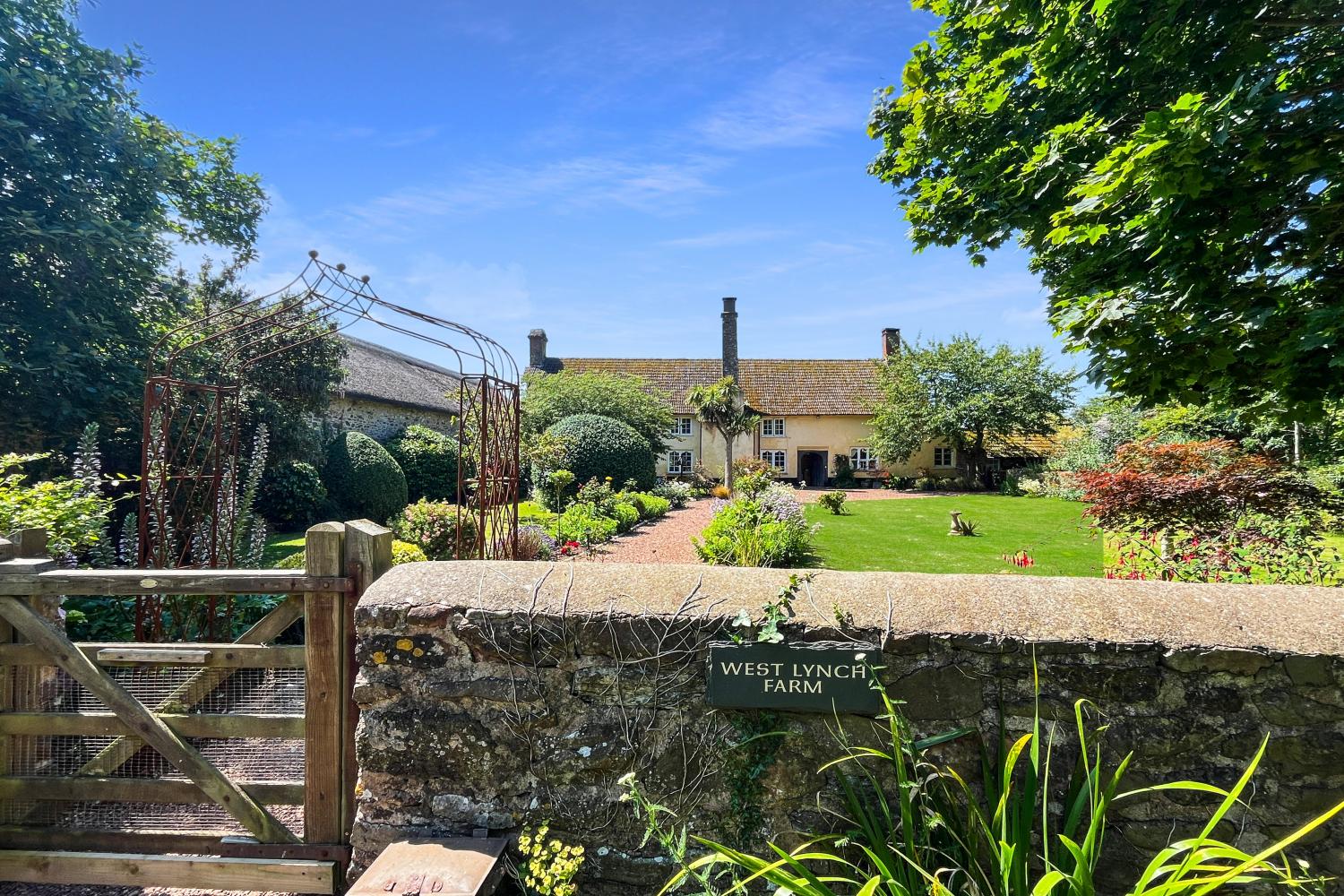 West Lynch Farm (from front gate)